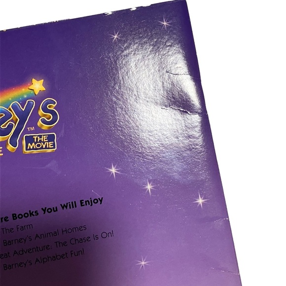 Barney's Great Adventure Paperback Book RARE - Picture 8 of 11